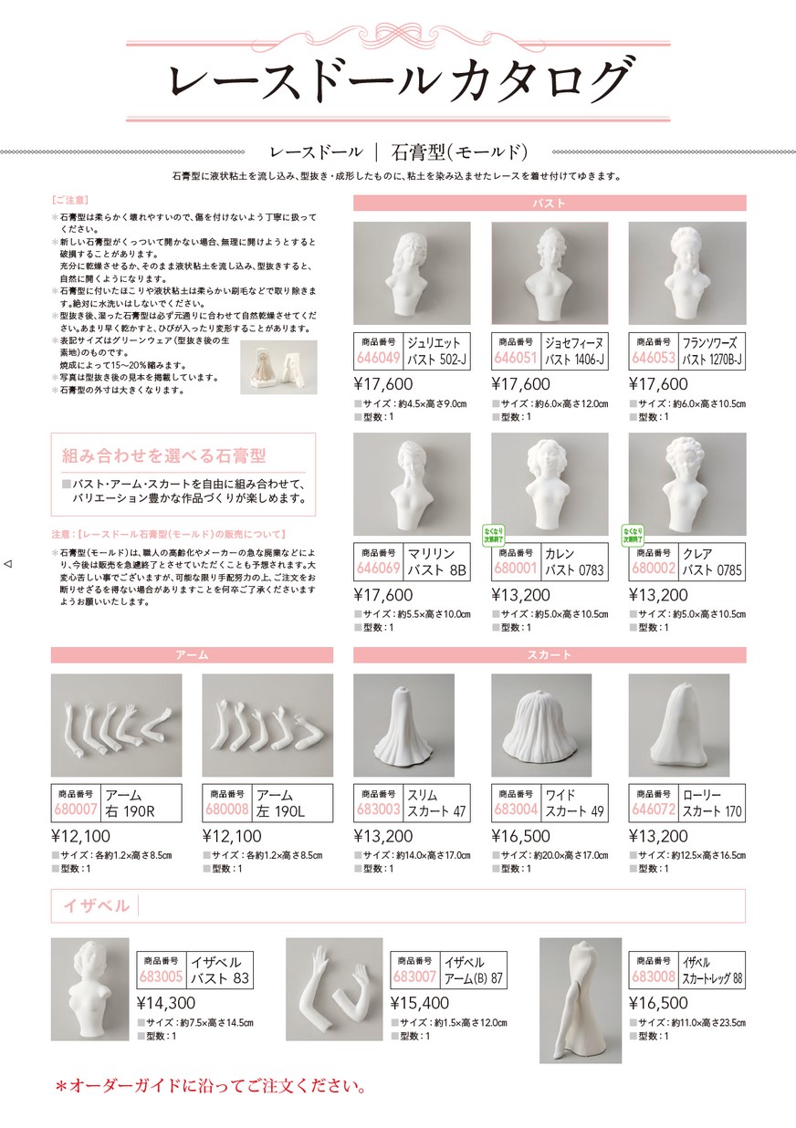 レースドールカタログ