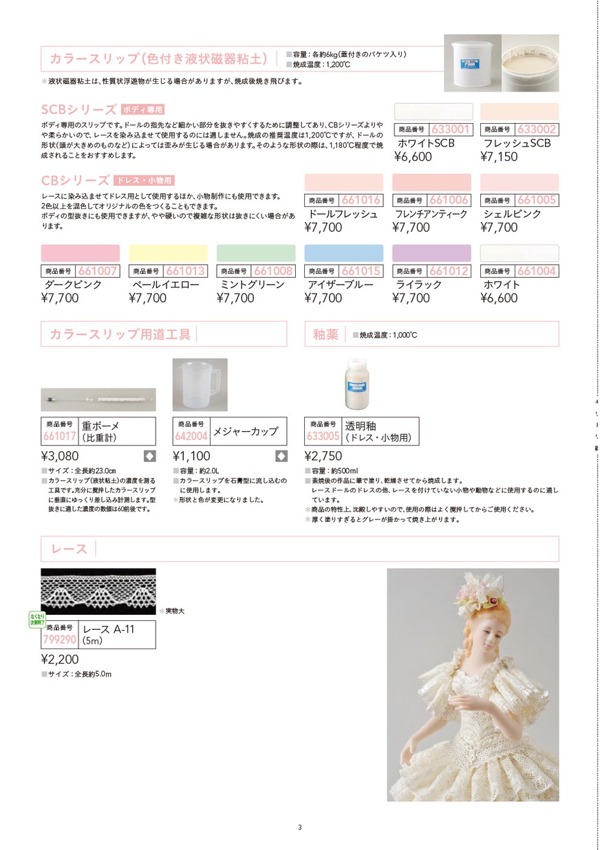 レースドールカタログ レースドールカタログ