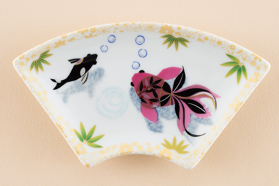 クラシック 清水久美子作 大皿 （丸八窯】グラタン皿/S/カラフルシリーズ 工芸品
