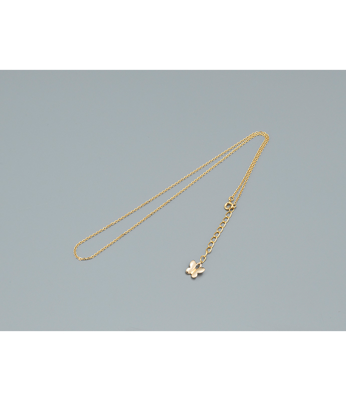 ネックレス（バタフライ）ゴールド