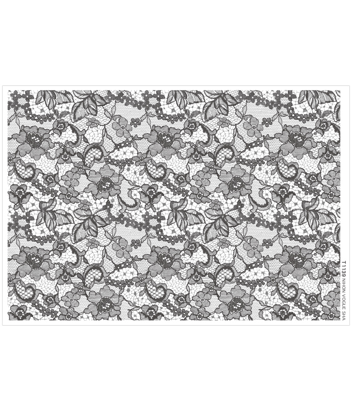 ブライダルレース002（ダークグレー）