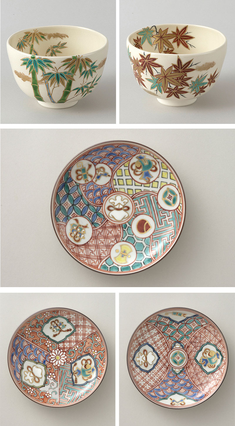 京焼 上絵付 ~京焼で彩る四季の抹茶碗~