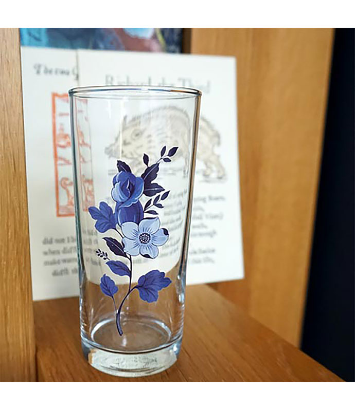 ガラス用】Royal blue rose | キルンアート